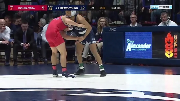 133 LBS: Joshua Vega (American) vs. #4 Roman Bravo...