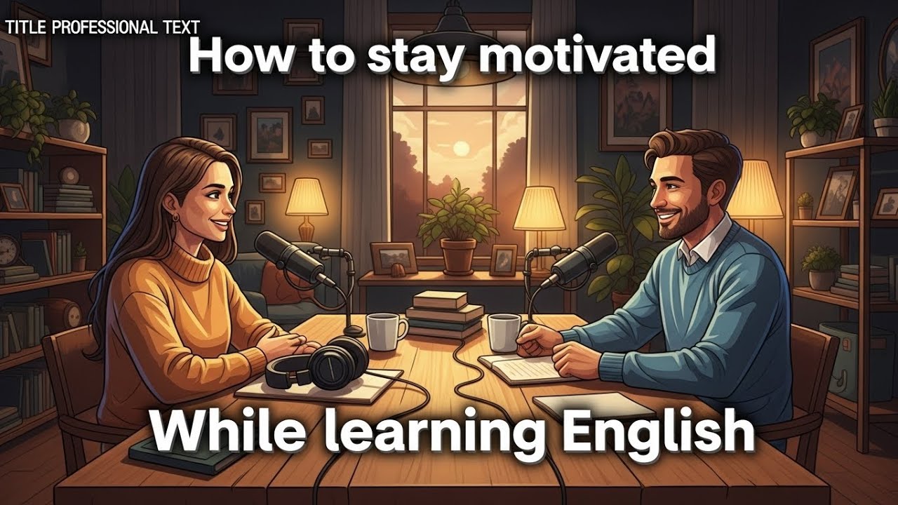 How to stay motivate While learning English | Professor English Podcast ...