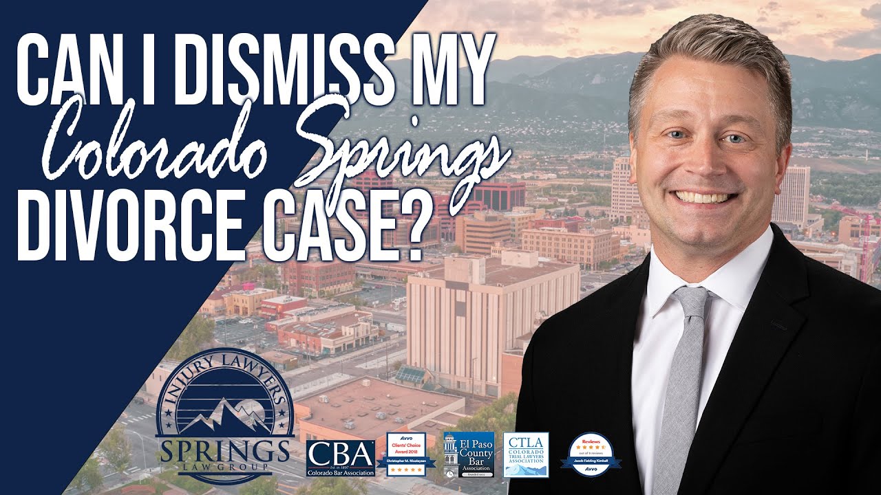 Can I Dismiss my Colorado Springs Divorce Case?? // Springs Law Group 