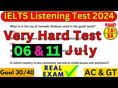 Difficult Ielts Listening Practice Test For 25 May 2024 With Answers | May Ielts Exam | Bc x Idp