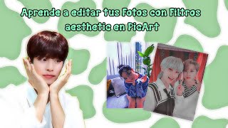 [✨] Aprende a ponerle filtros aesthetic a tus fotos en PicsArt!¡ screenshot 3