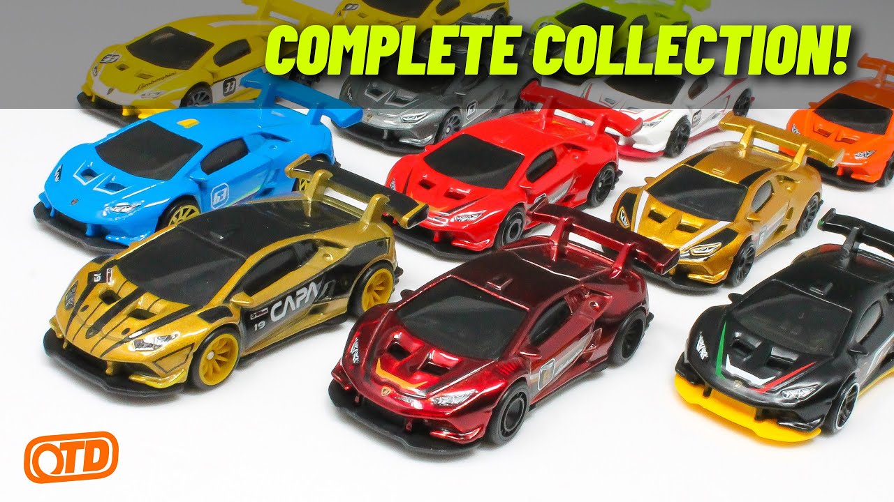 COMPLETE COLLECTION of the Hot Wheels Lamborghini Huracán LP 620 2