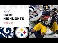 Rams vs. Steelers Week 10 Highlights | NFL 2019