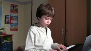 Play video: Danilka plays his own "Evening Music"