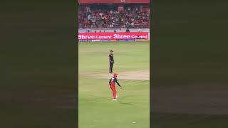 Virat Kohli at Uppal Cricket Stadium Hyderabad #viratkohli #srhvrcb