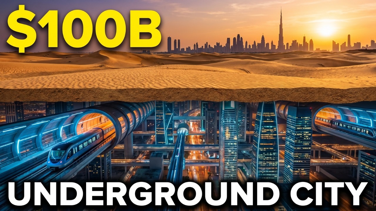 The $100B Underground City Dubai Is Building Beneath the Desert