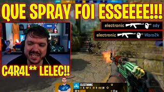 GAULES SE IMPRESSIONOU MUITO COM O SPRAY DO ELECTRONIC!!🔥🔥🔥 screenshot 4