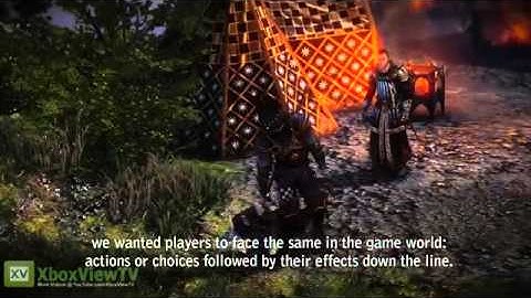 The Witcher 2 Assassins of Kings - Nonlinear Storytelling Xbox 360 Developer Diary #2 (2012)3416