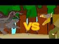 Spinosaurusgiganotosaurus and trex vs ravatormade by me auto rpg anything