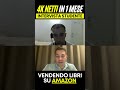 Mattia guadagna +4.000€ netti con 5 ore alla settimana