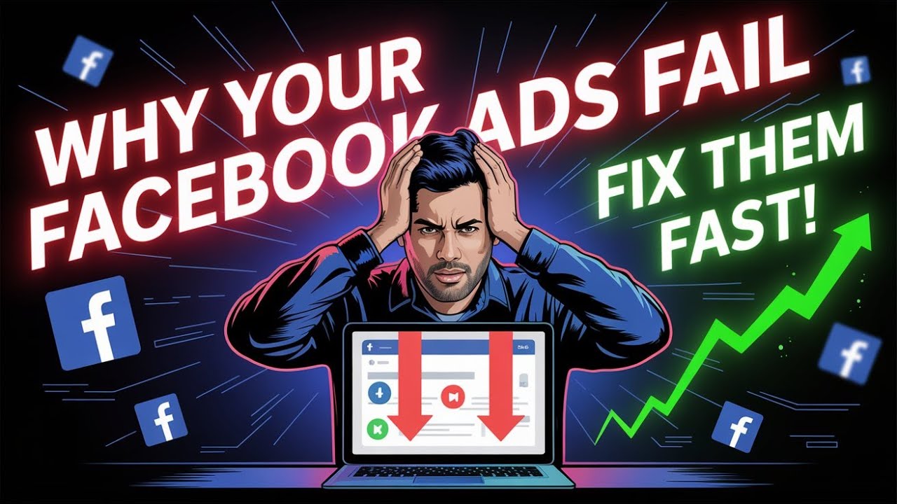 why facebook ads not converting - YouTube