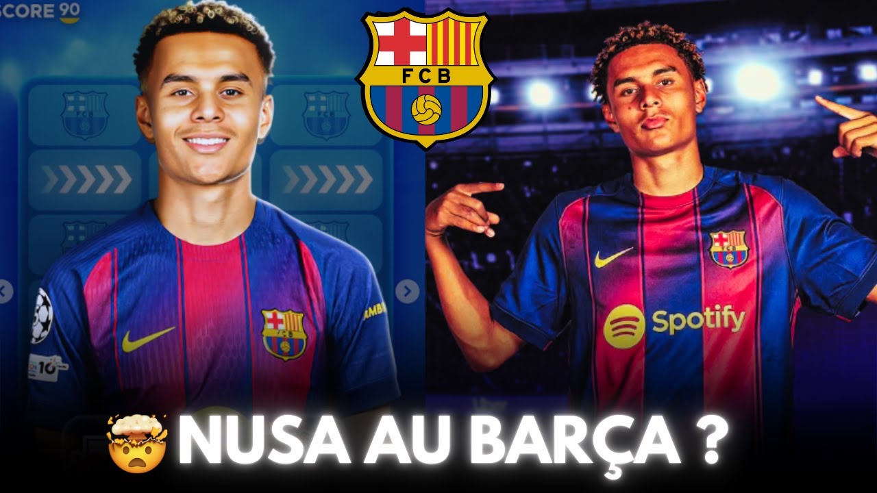 💥​ ANTONIO NUSA AU FC BARCELONE CET ETE ?!! LE CLUB LA SUPERVISÉ 10 FOIS !!!
