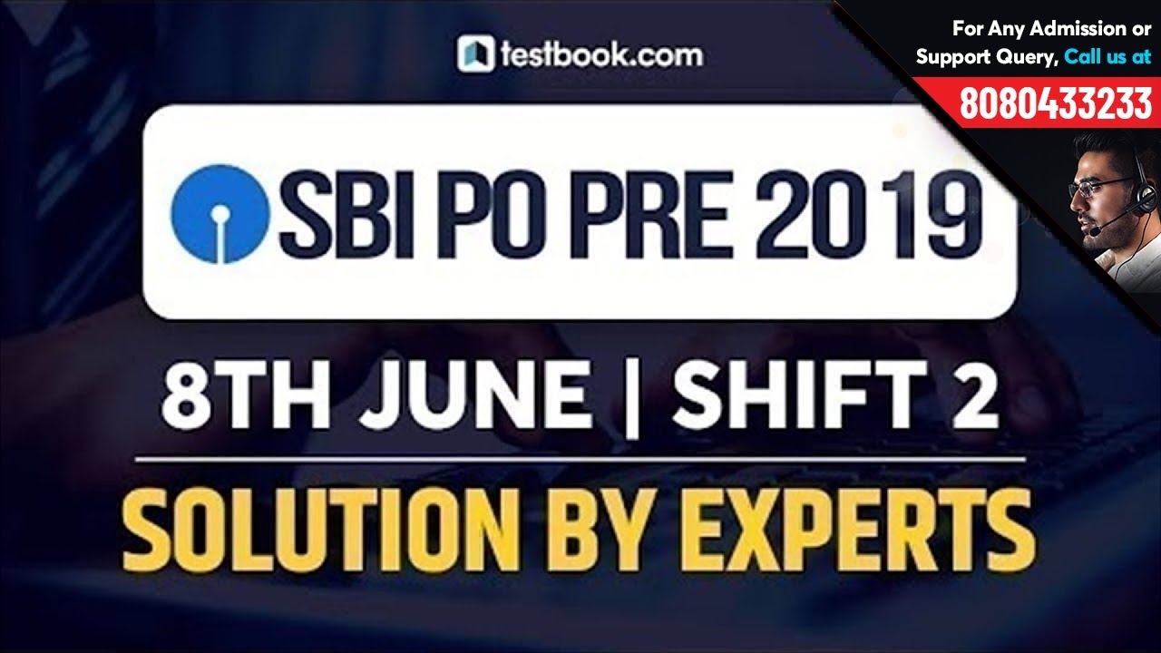 SBI PO Exam Analysis 2019 | 8th June Shift 2 Exam Review + Questions Asked | SBI PO Question Paper
