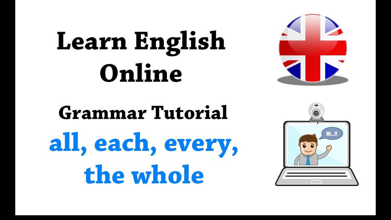 English Grammar All Each And Every The Whole Your English Web
