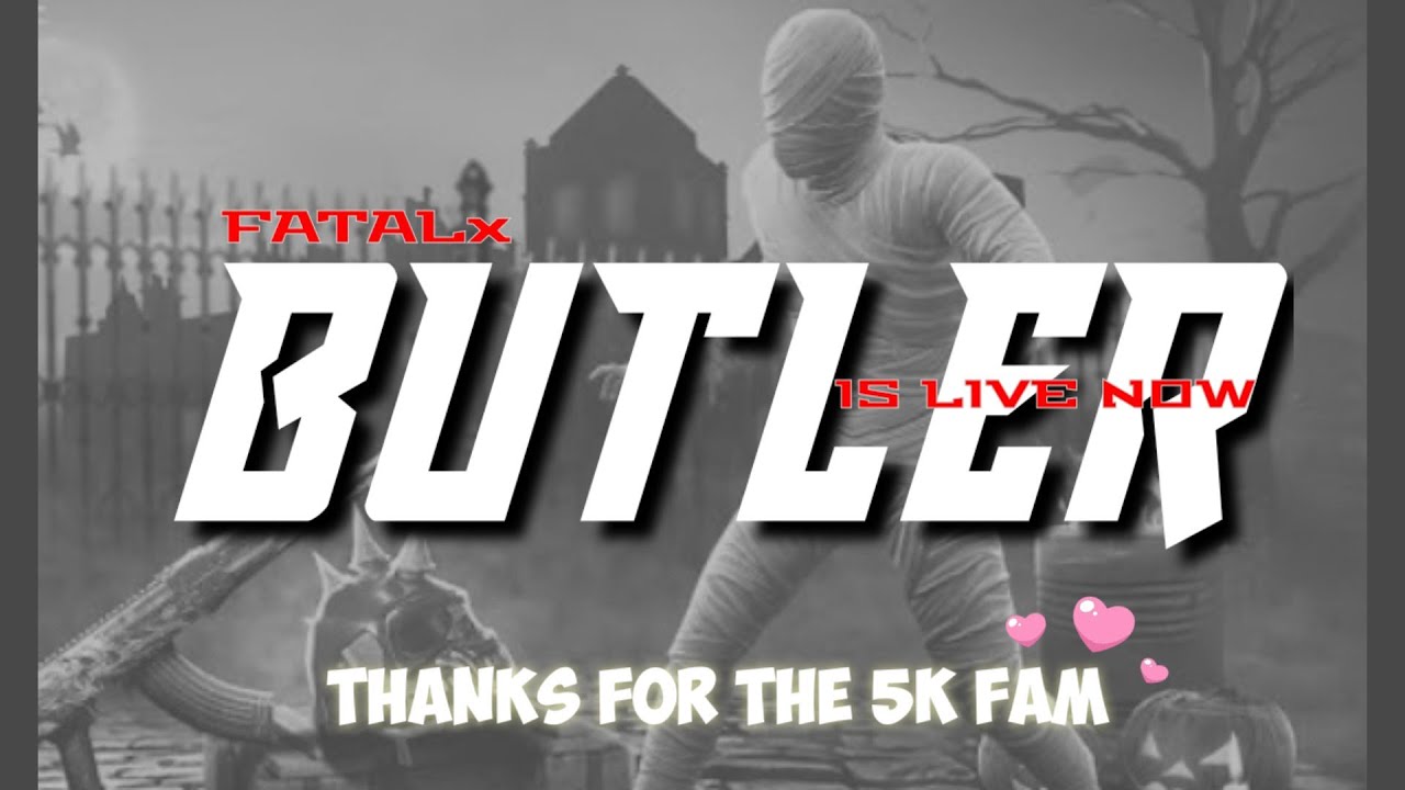 BGMI LIVE IN MALAYALAM | Butler Gaming YT|