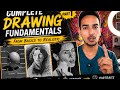 Basic Sketching Tutorial for Beginners | Step by Step Drawing | Full Beginner Guide