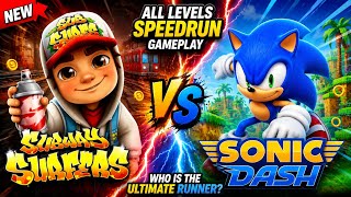 SONIC VS SUBWAY SURFERS – Crazy Escape Challenge Gameplay Part 5 screenshot 4