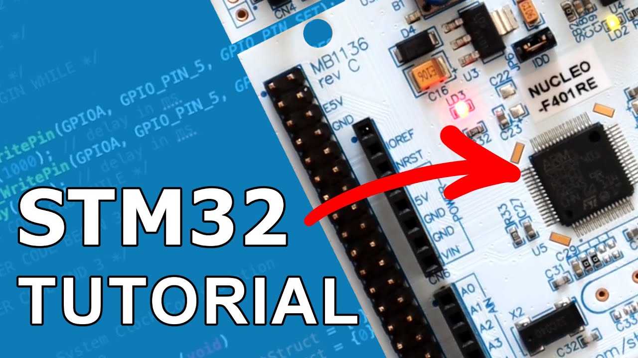 Starting with STM32 - Programming Tutorial for Beginners, Step by Step