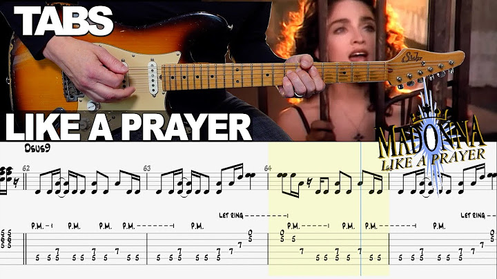 Like a Prayer Guitar version - Guitar performance video thumbnail