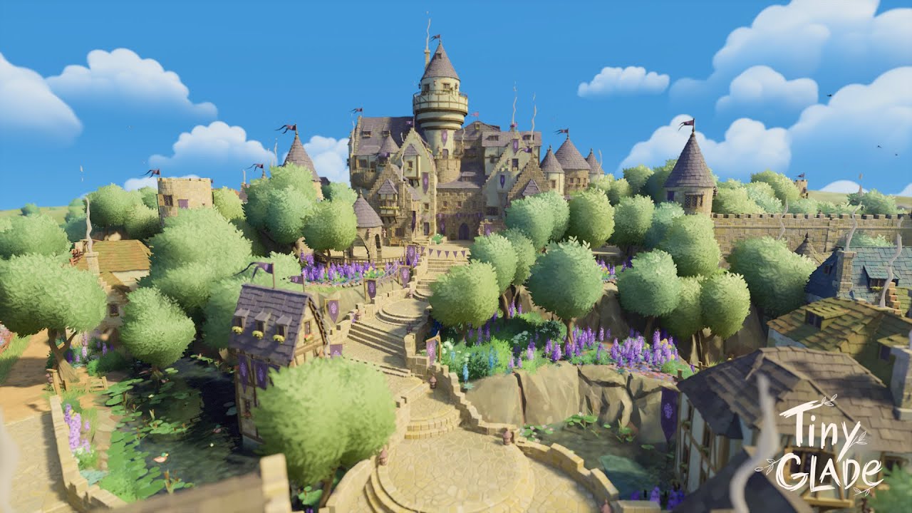 Tiny Glade Kingdom Timelapse (No commentary) - YouTube