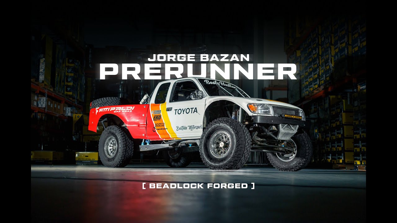 Prerunner Beadlock Rims Toyota Prerunner on Forged Beadlock FBF803 Wheels - YouTube