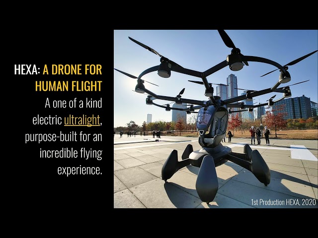 Would you ride this drone? Jace from Lift Aircraft - SpinUp 2023