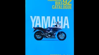 YAMAHA  BIKE  CATALOGUE  `92 screenshot 2