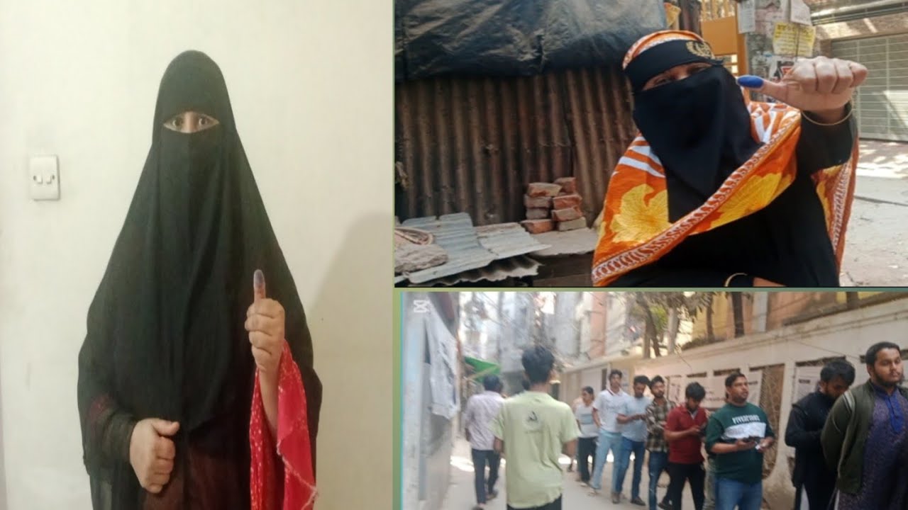 জাতীয় নির্বাচনে ভোট দিতে গেলাম!