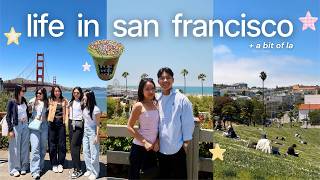 life in sf | san francisco bucket list, trendy spots, everyday makeup ft. joocyee