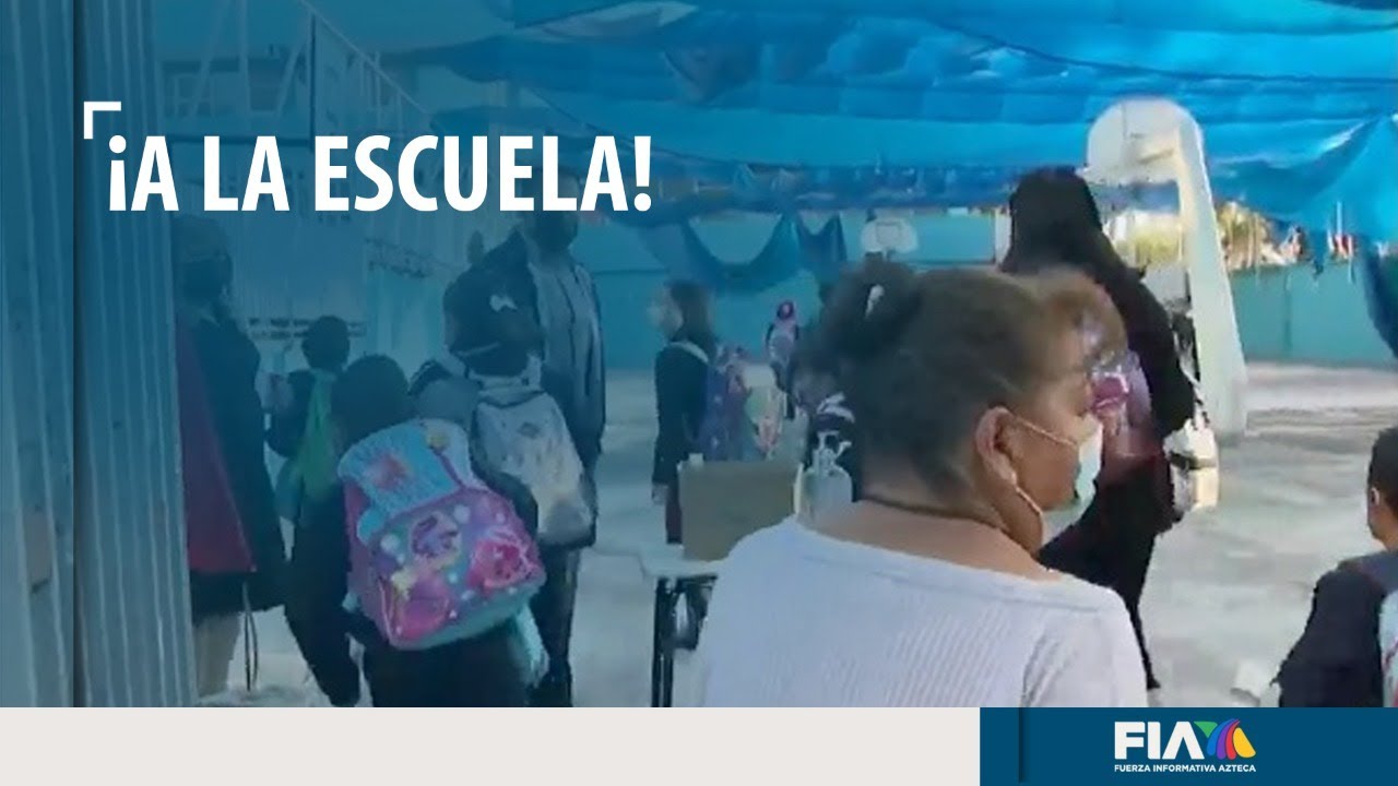 Niños y adolescentes regresan a clases presenciales, tras vacaciones de ...