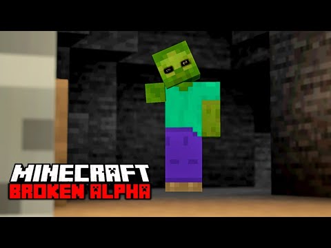 Old Minecraft isn't supposed to be this scary...