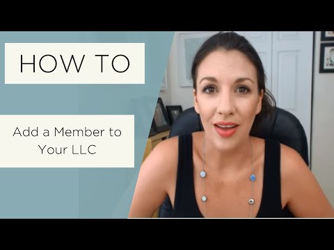 Video: How To Enter A Founder Into An LLC