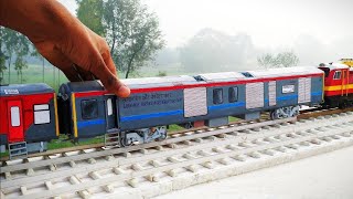  DEPARTURE from railway stations with sound effect || HO SCALE MODEL TRAIN | INDIAN RAILWAY #trains 