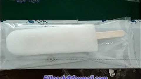 automatic horizontal wrapping flow pack packing machine ice cream lolly popsicle packaging machine