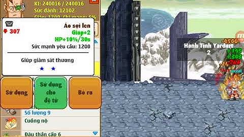 Ngọc Rồng Online - Cách úp bí kiếp hiệu quả cho ae hp thấp