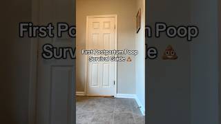 My survival guide for that first post partum bowel movement. Find more on my TikTok @yourpelvicpt