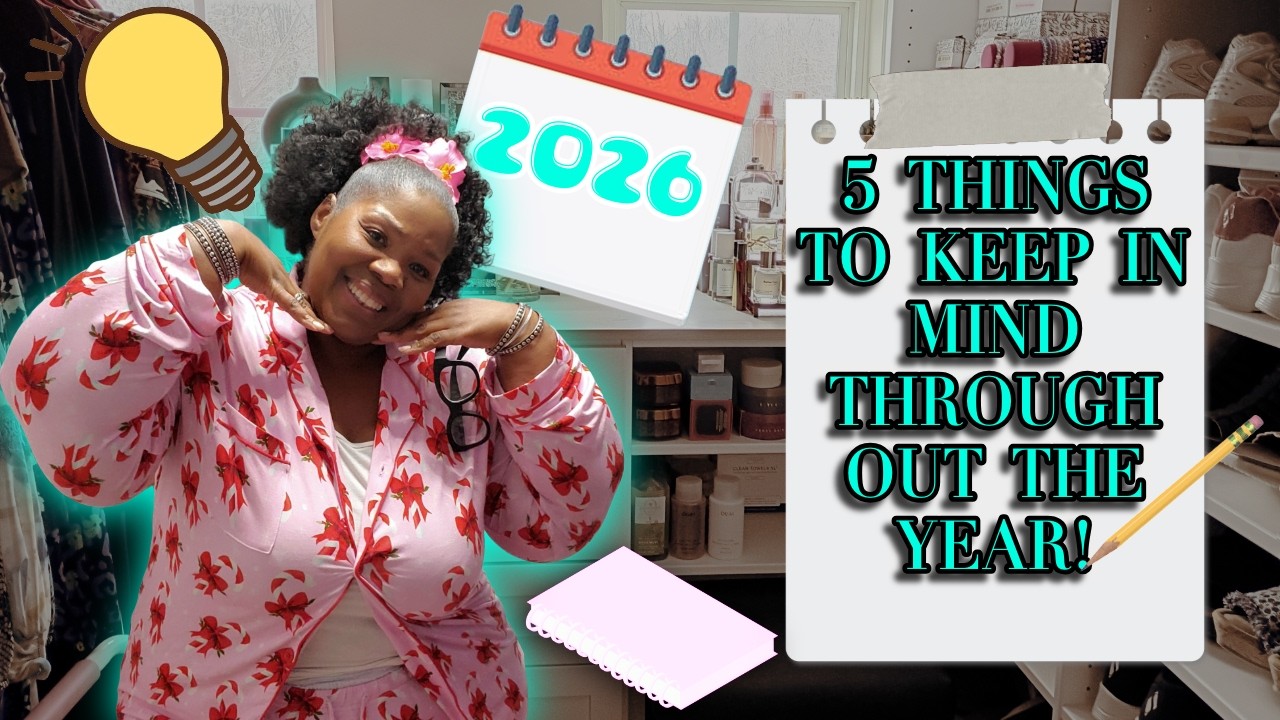 5 Ideas to start this New Year! Have you started on your goals?? 