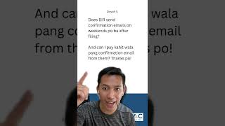 Nag Se-Send Din Ba Si Bir Ng Tax Return Receipt Confirmation Kahit Weekend?