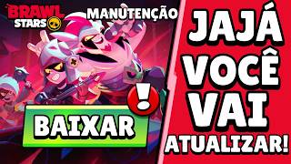 NOTÍCIA! MANUTENÇÃO e ATUALIZAÇÃO do BRAWL STARS FINALMEN...