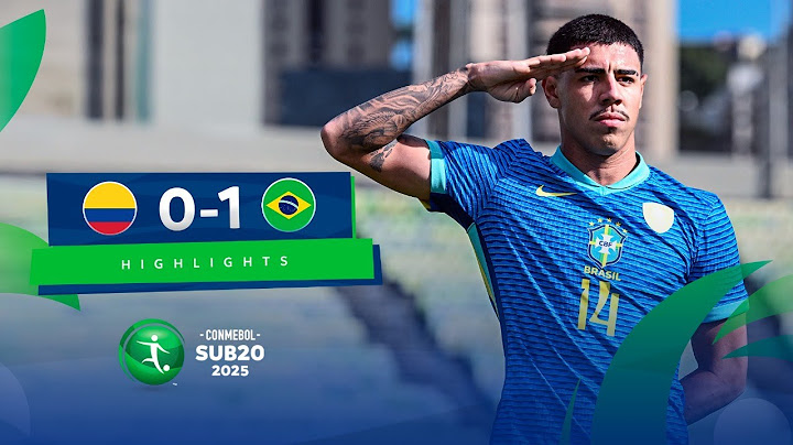 COLOMBIA vs. BRASIL [0-1] | RESUMEN | CONMEBOL SUB20 | FASE DE GRUPOS
