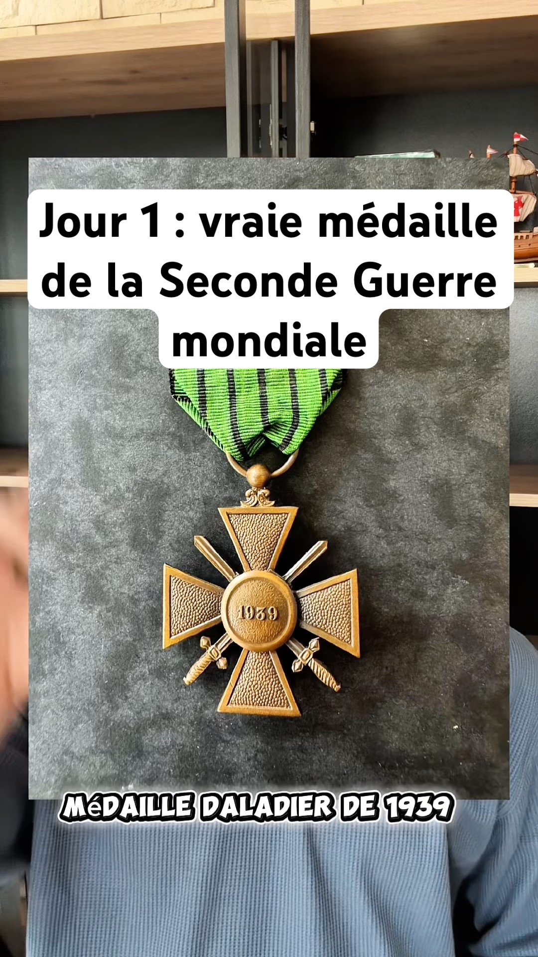 Day 1: Genuine World War II medal found at a flea market #france