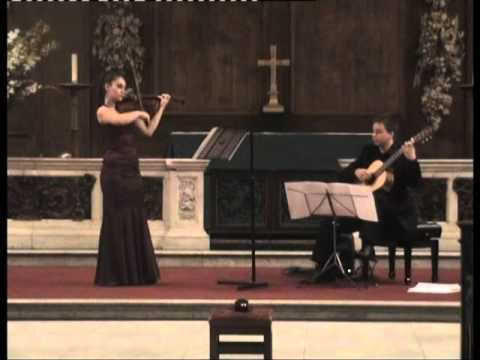 Nazrin Rashidova and Stanislav Hvartchilkov | Bach - Sonata BWV 1020