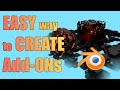 How to create an add-on in Blender using the New Node Tools - Blender 4.0 (Geometry Nodes)