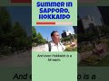 Summer in Sapporo, Hokkaido (Japan)