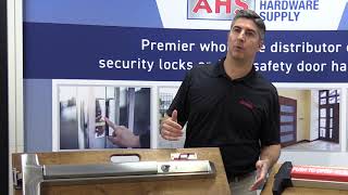 Detex Weatherized Delayed Egress and Alarmed Exit Devices