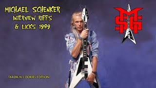 Michael Schenker: 1989 Interview, Riffs and Licks Remaster