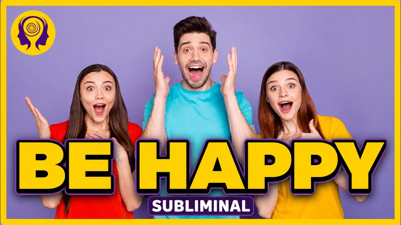 Watch ★BE HAPPY★ Become Happy, Optimistic And Positive! - SUBLIMINAL Visualization (Powerful) 🎧 on YouTube Watch ★BE HAPPY★ Become Happy, Optimistic And Positive! - SUBLIMINAL Visualization (Powerful) 🎧 on YouTube