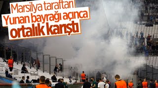 Galatasaray Maçında Olay Çıktı Marsilya Taraftarından Irkçı Saldırı