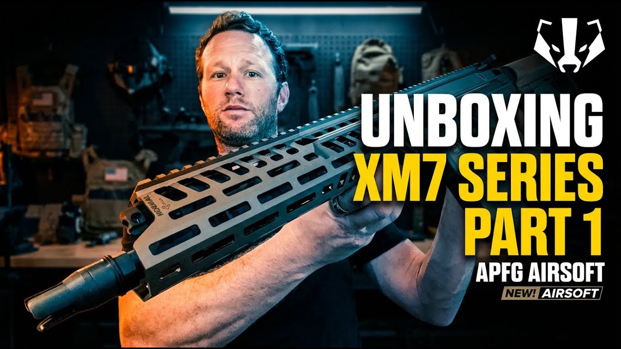 APFG XM7 SPEAR Airsoft Replica Unboxing - First Look & Comparison Series - Part 1