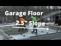 Garage Concrete Floor (How Thick?) (How Much Slope?)